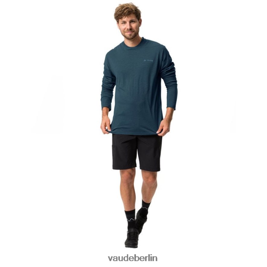 VAUDE Yaras Langarmshirt dunkles Meer Kleidung HLT4481936