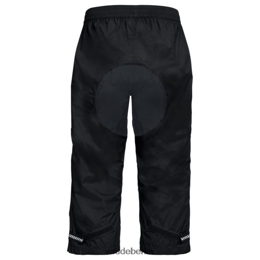 VAUDE Drop 3/4 Regenhose Schwarz Kleidung HLT4481680