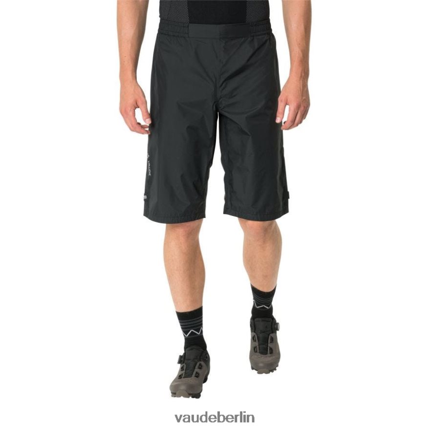 VAUDE Drop-Regenshorts Schwarz Kleidung HLT4481578