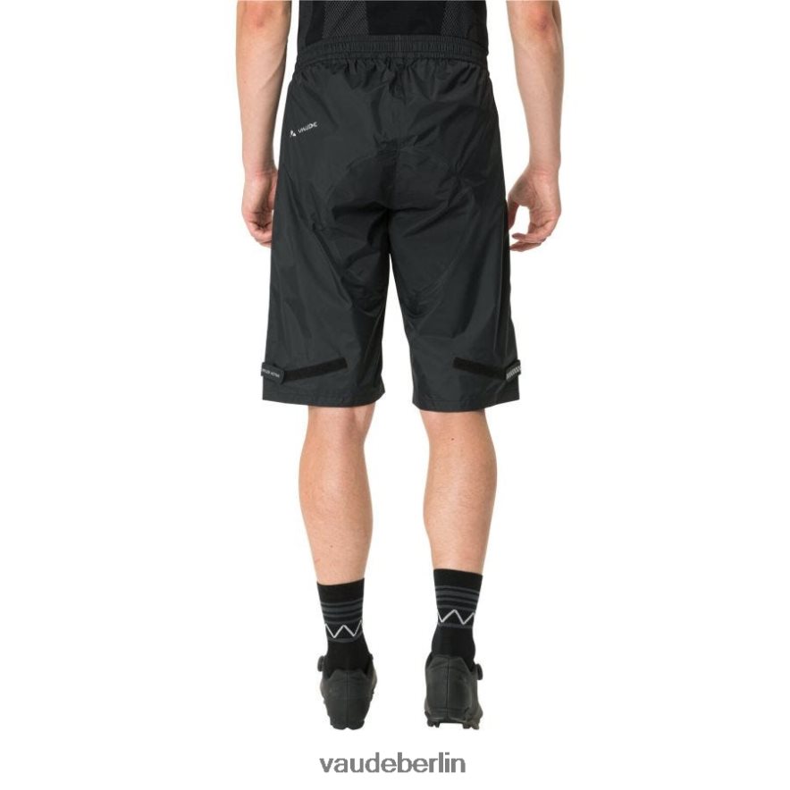 VAUDE Drop-Regenshorts Schwarz Kleidung HLT4481578