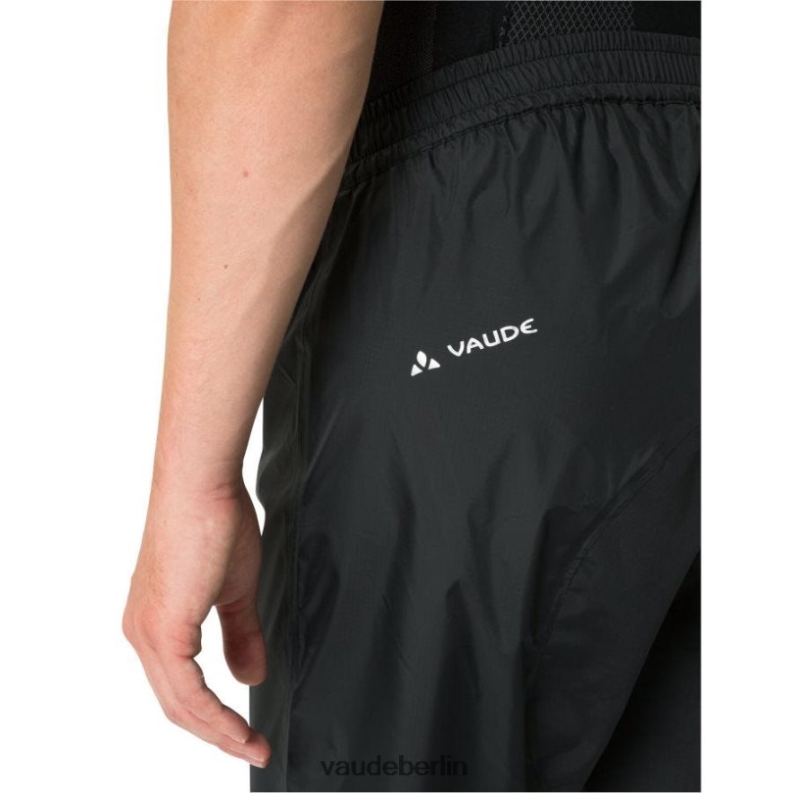 VAUDE Drop-Regenshorts Schwarz Kleidung HLT4481578