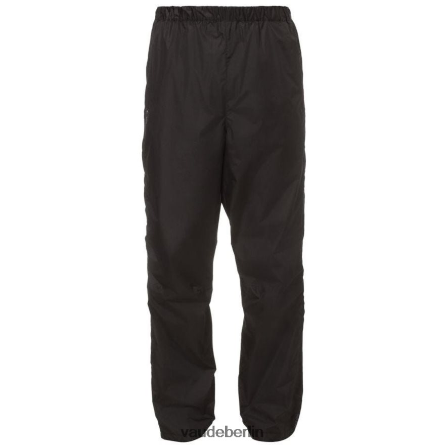 VAUDE Fluid Full-Zip II Regenhose Schwarz Kleidung HLT4481664