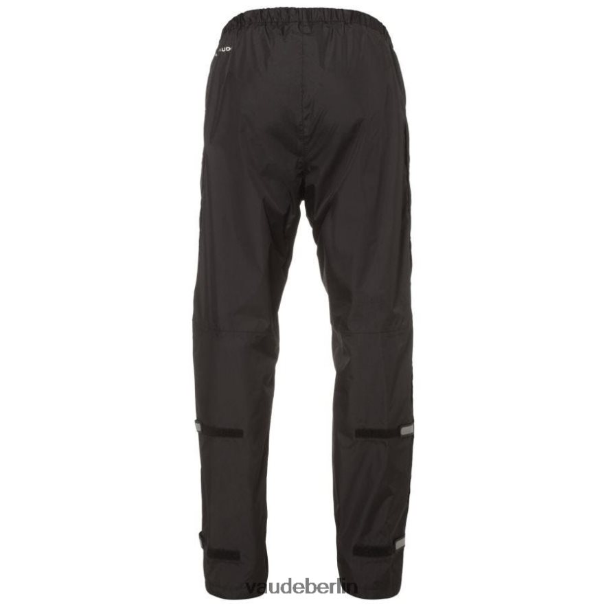 VAUDE Fluid Full-Zip II Regenhose Schwarz Kleidung HLT4481664