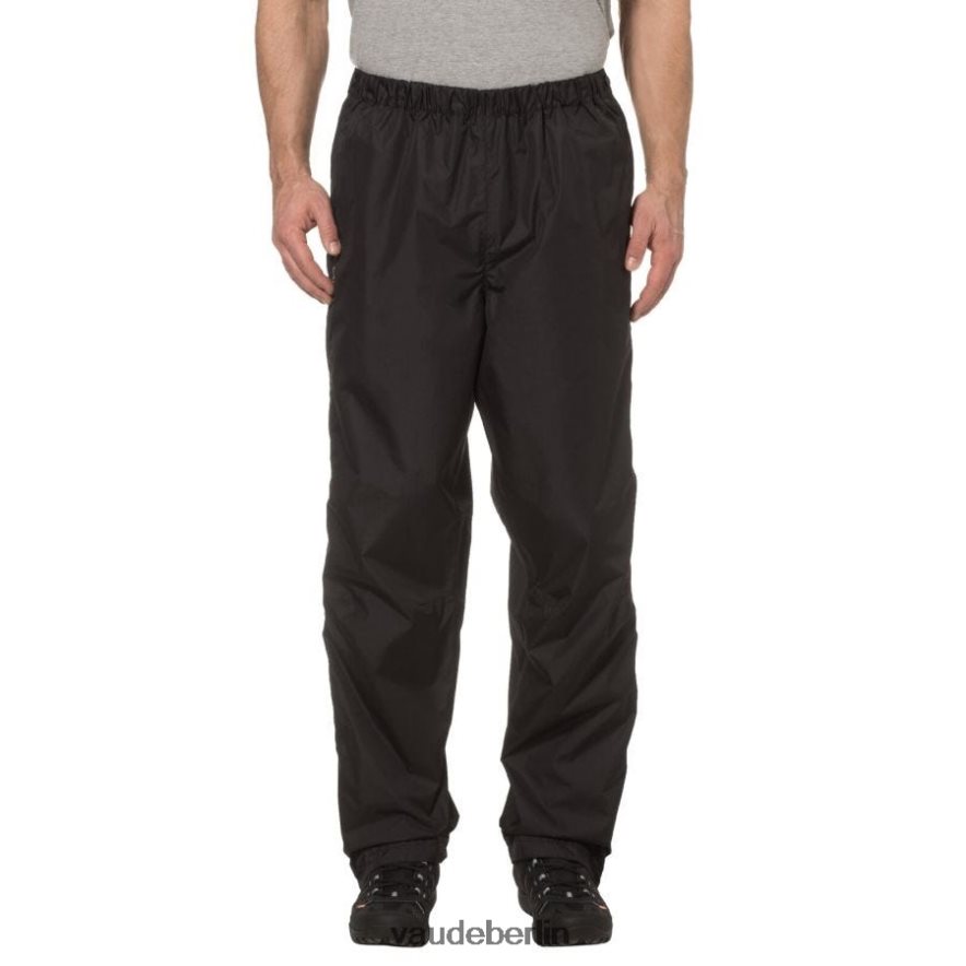 VAUDE Fluid Full-Zip II Regenhose Schwarz Kleidung HLT4481664