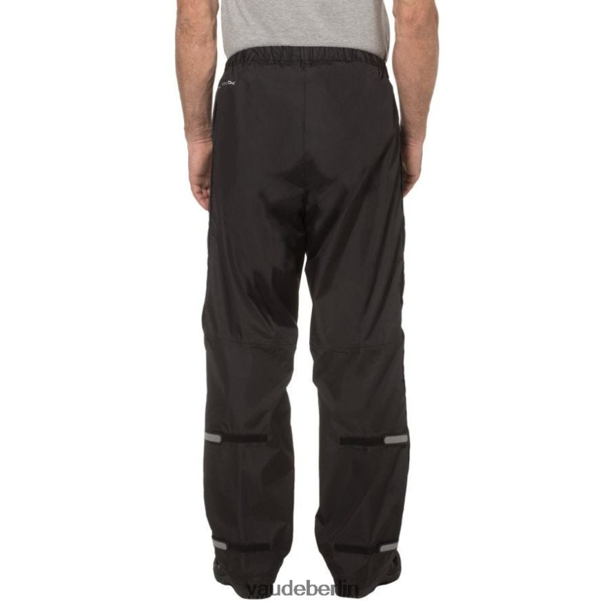 VAUDE Fluid Full-Zip II Regenhose Schwarz Kleidung HLT4481664