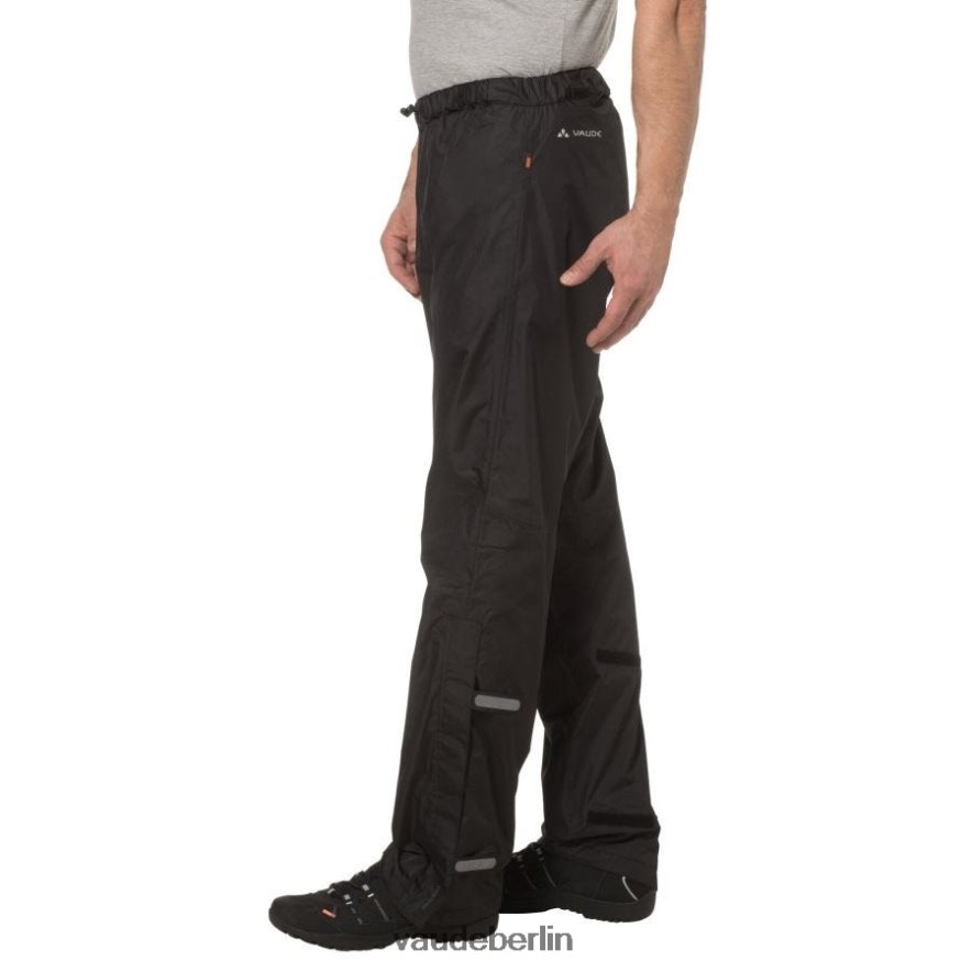 VAUDE Fluid II Regenhose Schwarz Kleidung HLT4481616