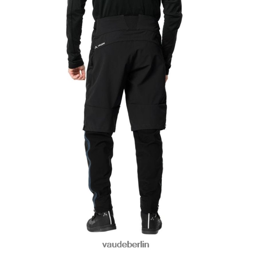 VAUDE Ganzjährige Moab Zip-Off-Radhose Schwarz Kleidung HLT4481731