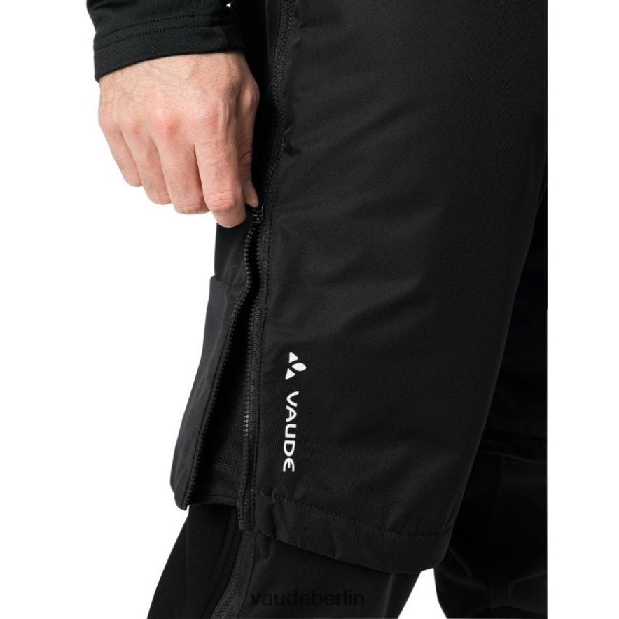 VAUDE Ganzjährige Moab Zip-Off-Radhose Schwarz Kleidung HLT4481731