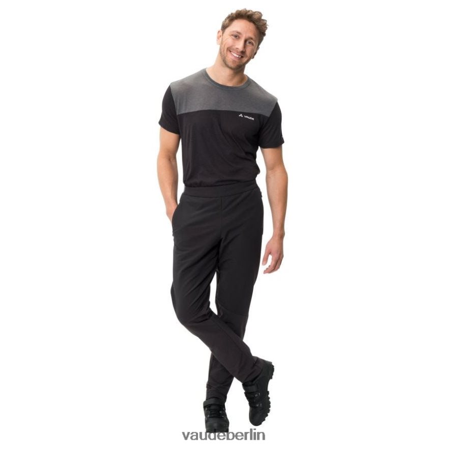 VAUDE Hybrid-Radhose Schwarz Kleidung HLT4481709