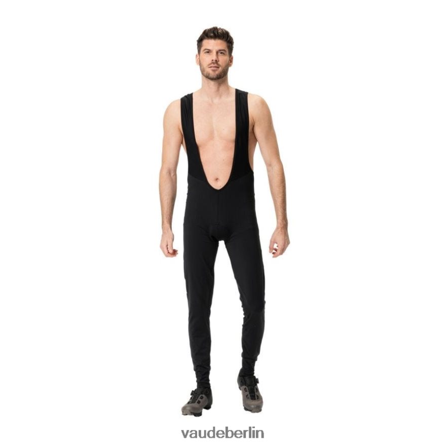VAUDE Matera ungepolsterte Träger-Radhose Schwarz Kleidung HLT4481687