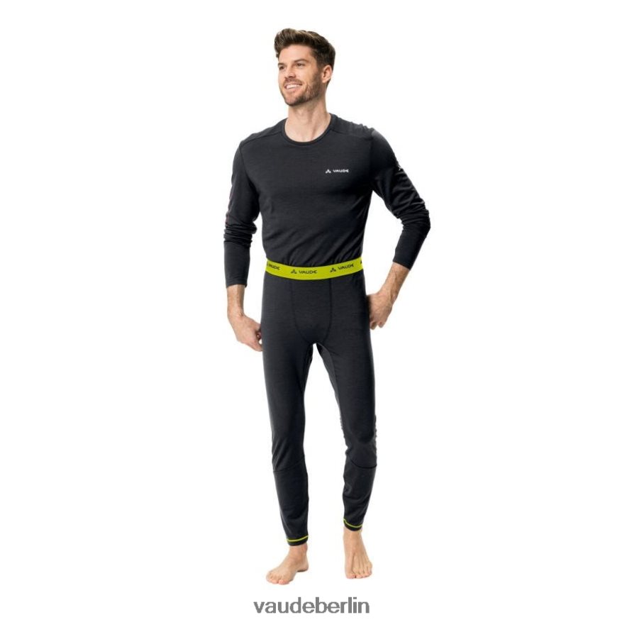 VAUDE Monviso Merino-Strumpfhose Schwarz Kleidung HLT4481647