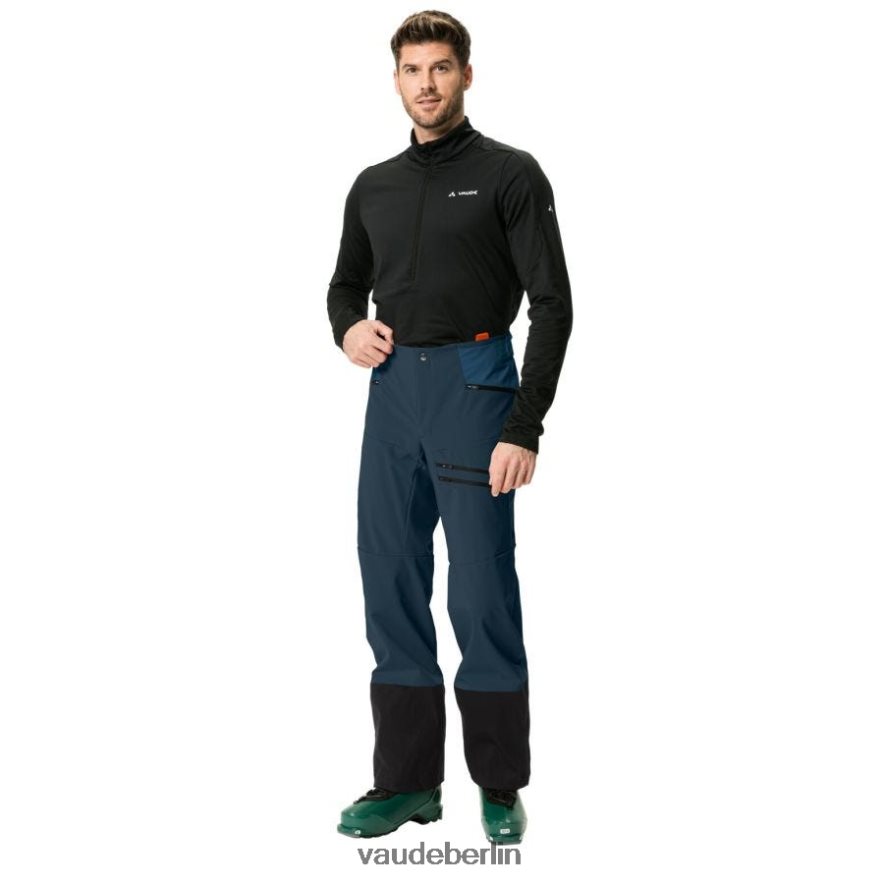VAUDE Monviso Softshellhose dunkles Meer Kleidung HLT4481727