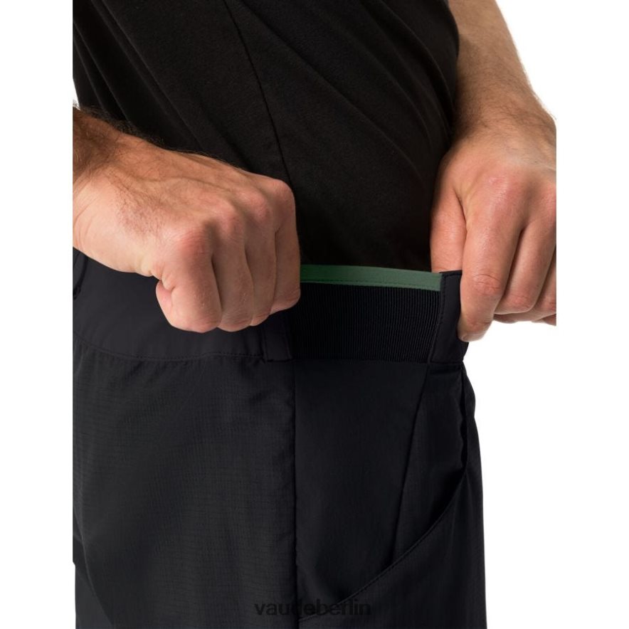 VAUDE Qimsa Shorty Radhose Schwarz Kleidung HLT4481715