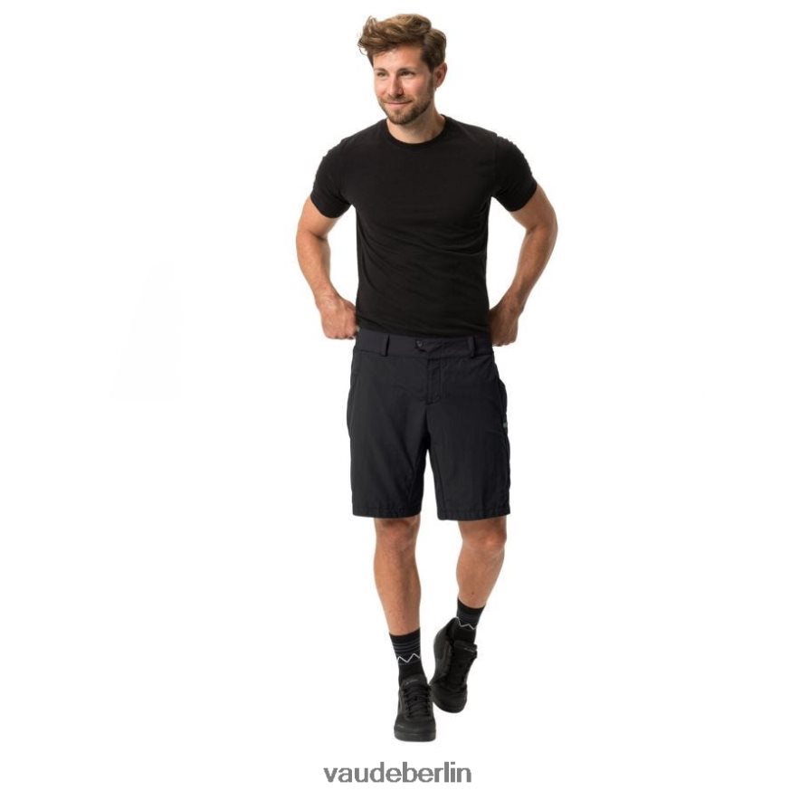 VAUDE Qimsa Shorty Radhose Schwarz Kleidung HLT4481715