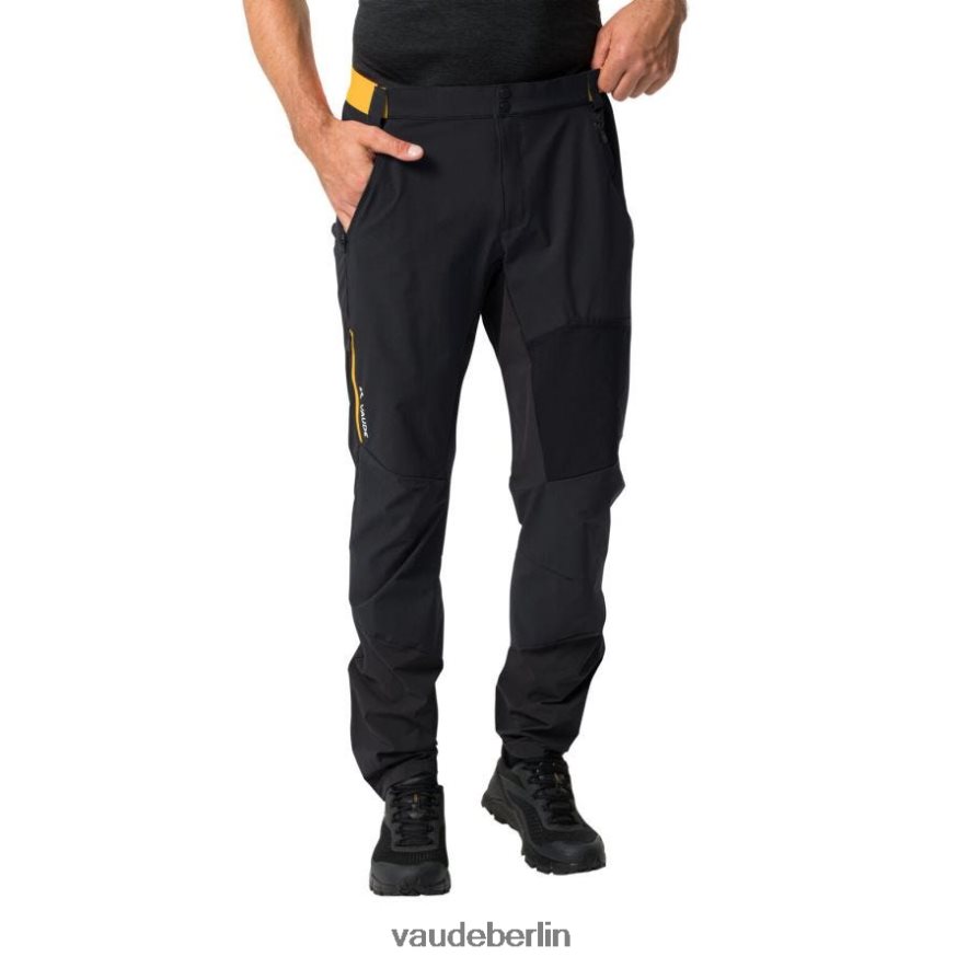 VAUDE Scopi-Hose III Schwarz Gelb Kleidung HLT4481568