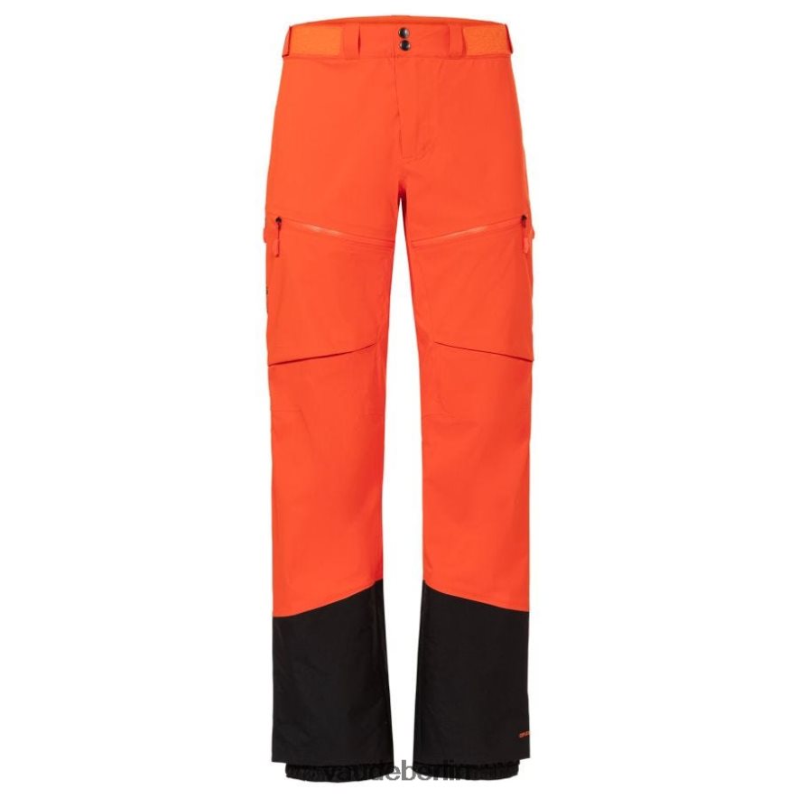 VAUDE monviso 3-lagige alpine Skitourenhose leuchtend rot Kleidung HLT4481707