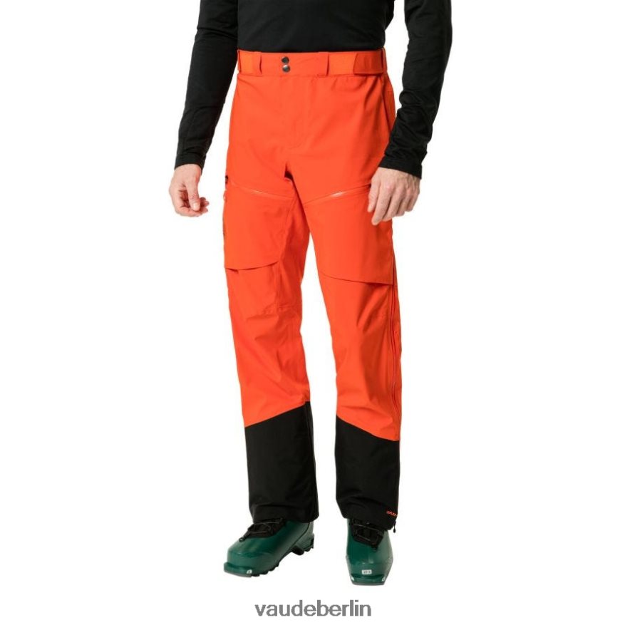 VAUDE monviso 3-lagige alpine Skitourenhose leuchtend rot Kleidung HLT4481707