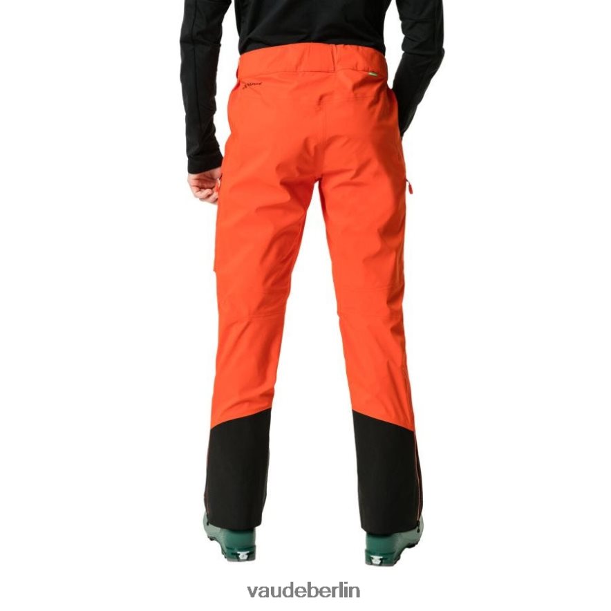 VAUDE monviso 3-lagige alpine Skitourenhose leuchtend rot Kleidung HLT4481707