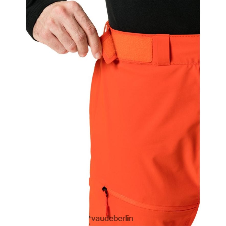 VAUDE monviso 3-lagige alpine Skitourenhose leuchtend rot Kleidung HLT4481707