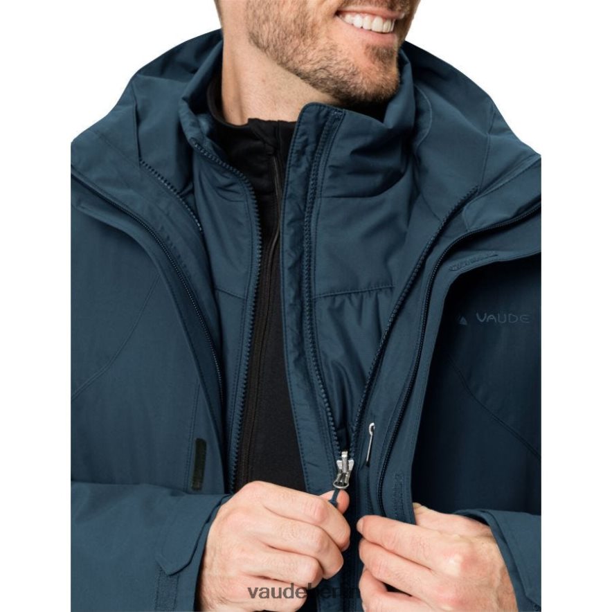 VAUDE Caserina II 3-in-1-Outdoorjacke dunkles Meer Kleidung HLT4481420