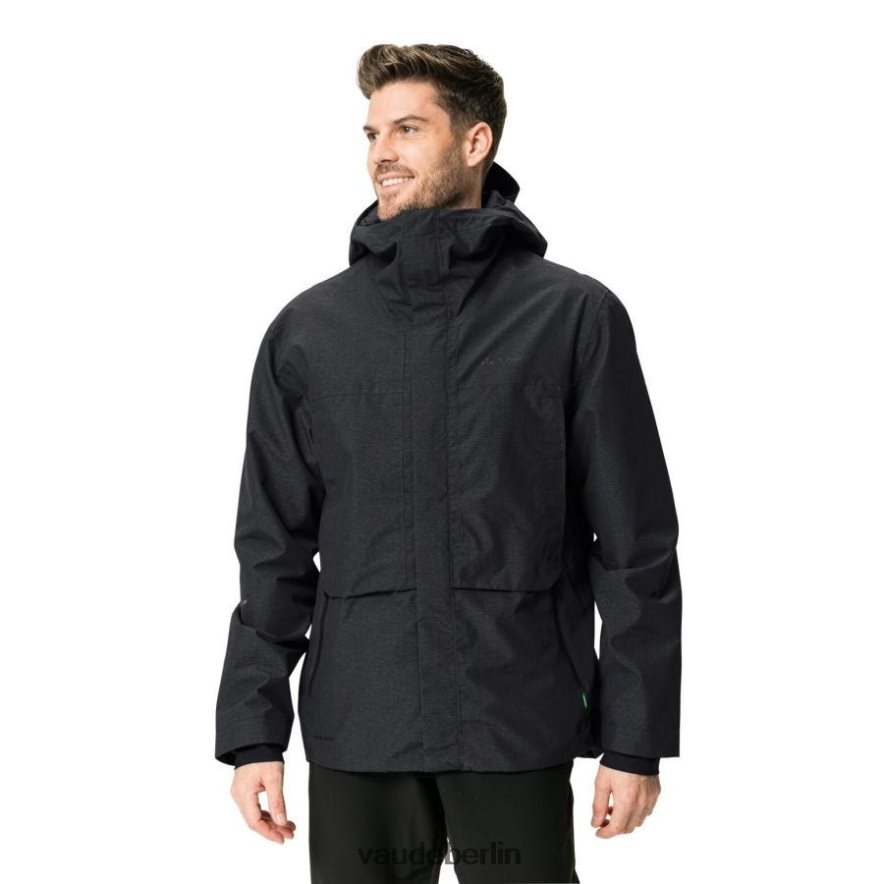VAUDE Comyou Pro Fahrrad-Regenjacke Schwarz Kleidung HLT4481541