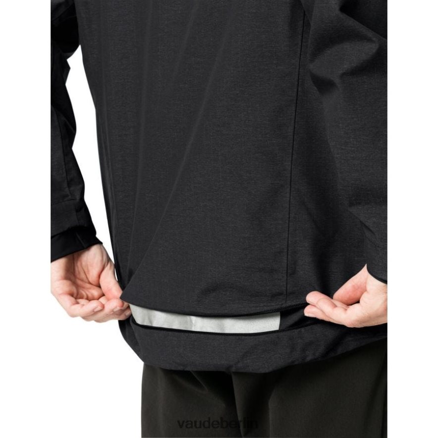 VAUDE Comyou Pro Fahrrad-Regenjacke Schwarz Kleidung HLT4481541