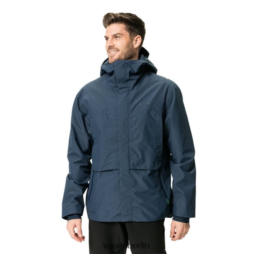 VAUDE Comyou Pro Fahrrad-Regenjacke dunkles Meer Kleidung HLT4481542