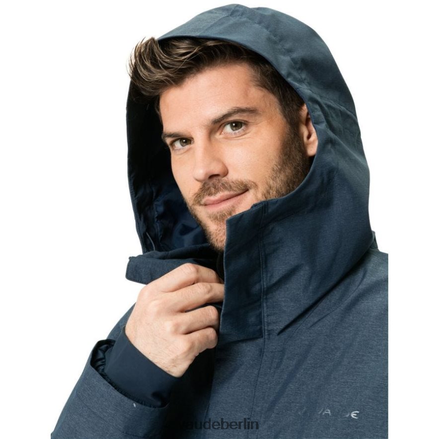 VAUDE Comyou Pro Fahrrad-Regenjacke dunkles Meer Kleidung HLT4481542