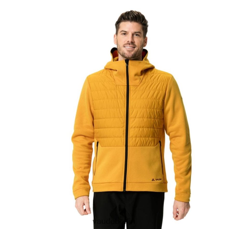 VAUDE Comyou gepolsterte Fahrradjacke gelb verbrannt Kleidung HLT4481397