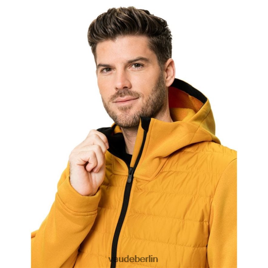VAUDE Comyou gepolsterte Fahrradjacke gelb verbrannt Kleidung HLT4481397