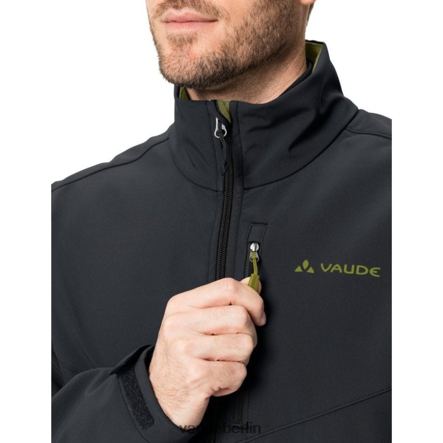 VAUDE Cyclone VI Softshelljacke schwarz/avocado Kleidung HLT4481282