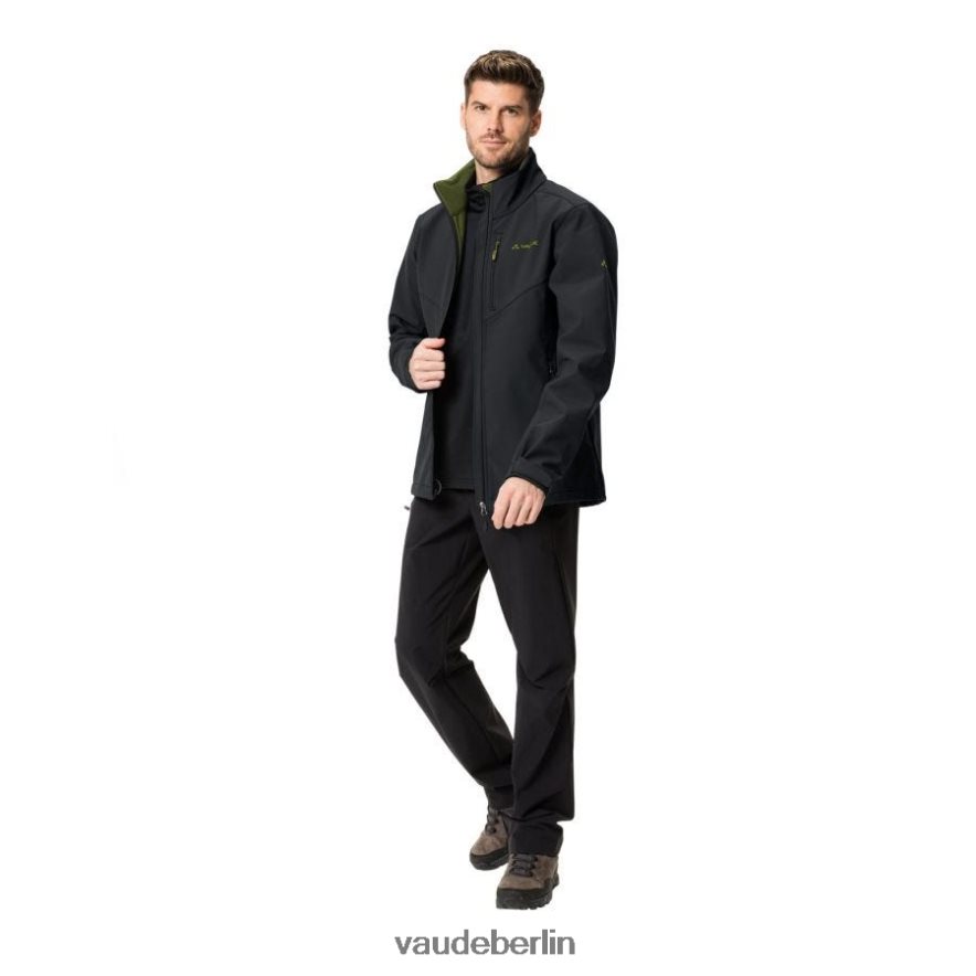 VAUDE Cyclone VI Softshelljacke schwarz/avocado Kleidung HLT4481282