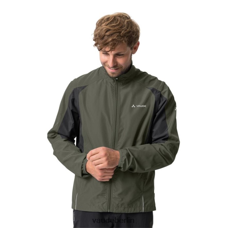 VAUDE Dundee klassische abzippbare Windjacke Schwarz Kleidung HLT4481233