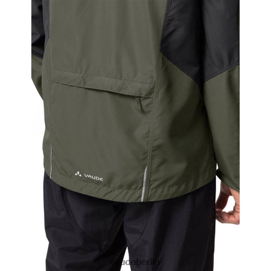 VAUDE Dundee klassische abzippbare Windjacke Schwarz Kleidung HLT4481233