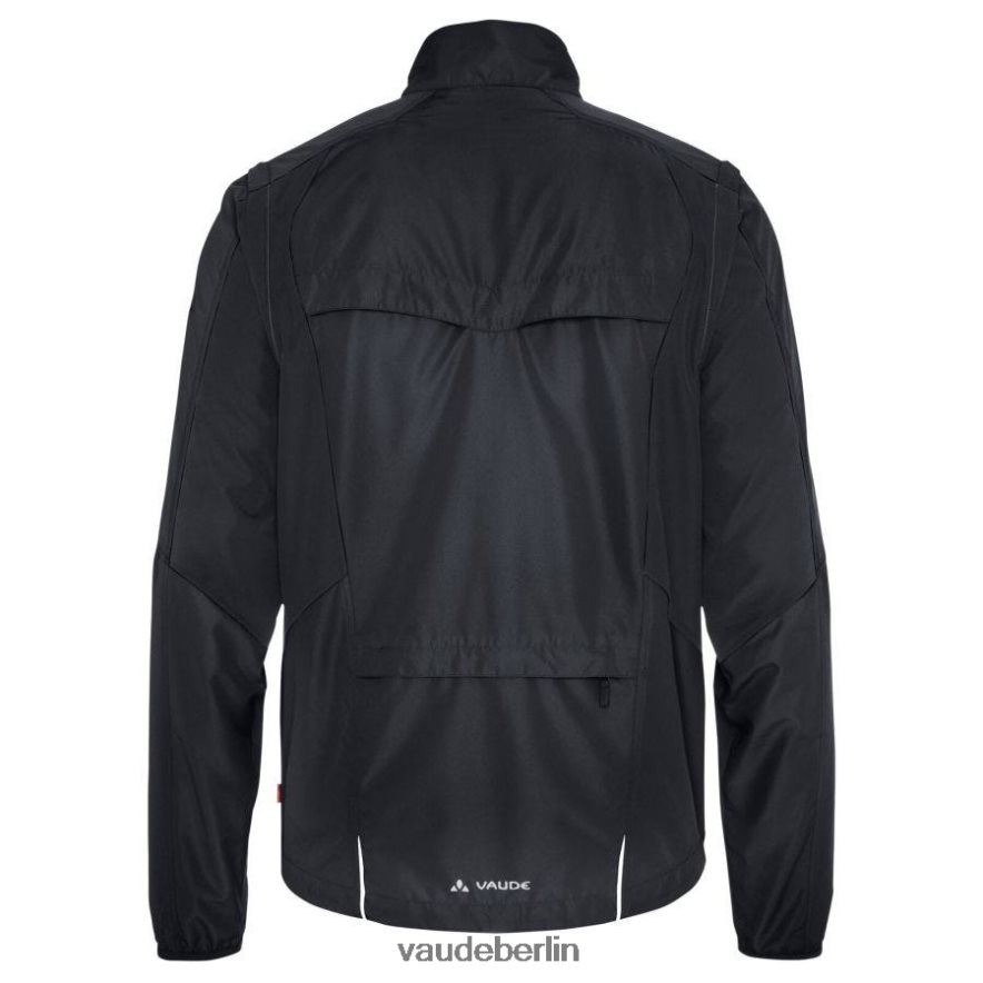 VAUDE Dundee klassische abzippbare Windjacke Schwarz Kleidung HLT4481235