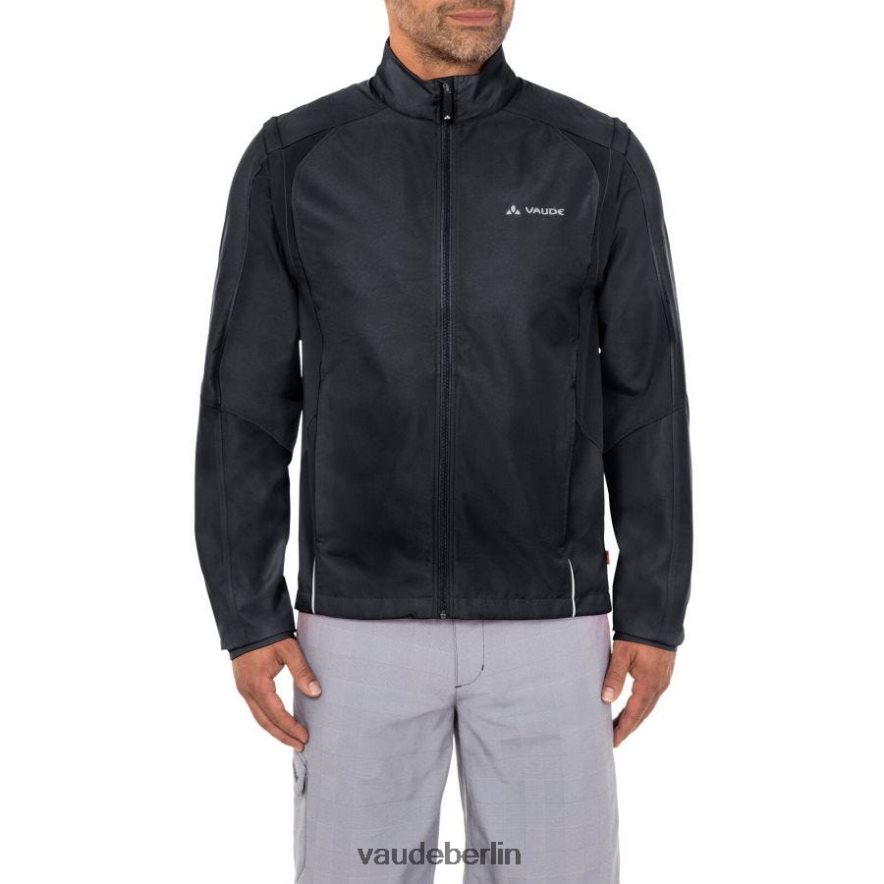 VAUDE Dundee klassische abzippbare Windjacke Schwarz Kleidung HLT4481235