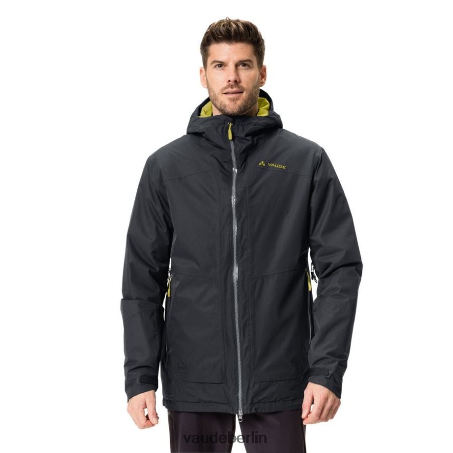 VAUDE Elope gepolsterte Outdoor-Jacke schwarz/avocado Kleidung HLT4481411