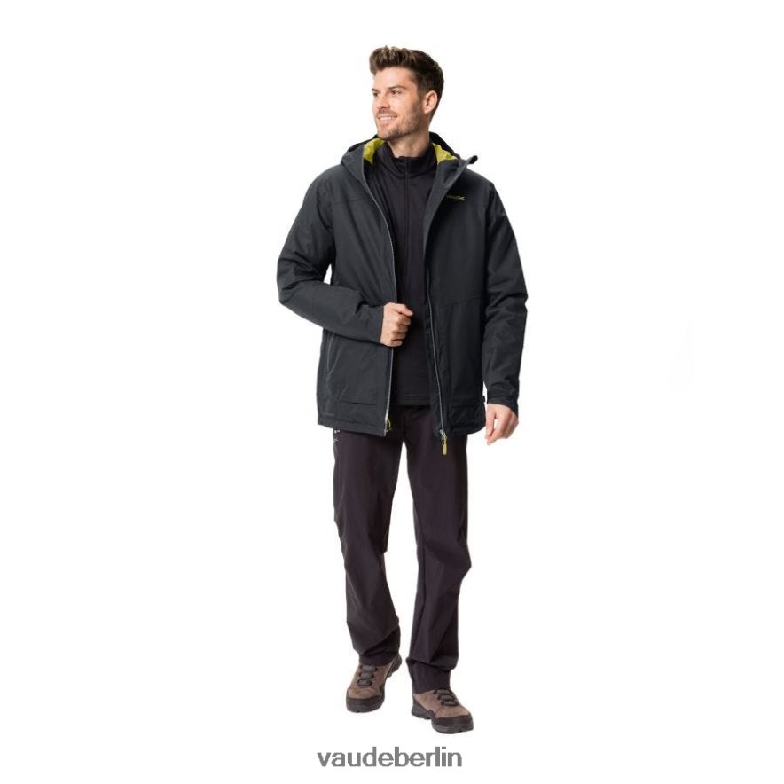 VAUDE Elope gepolsterte Outdoor-Jacke schwarz/avocado Kleidung HLT4481411