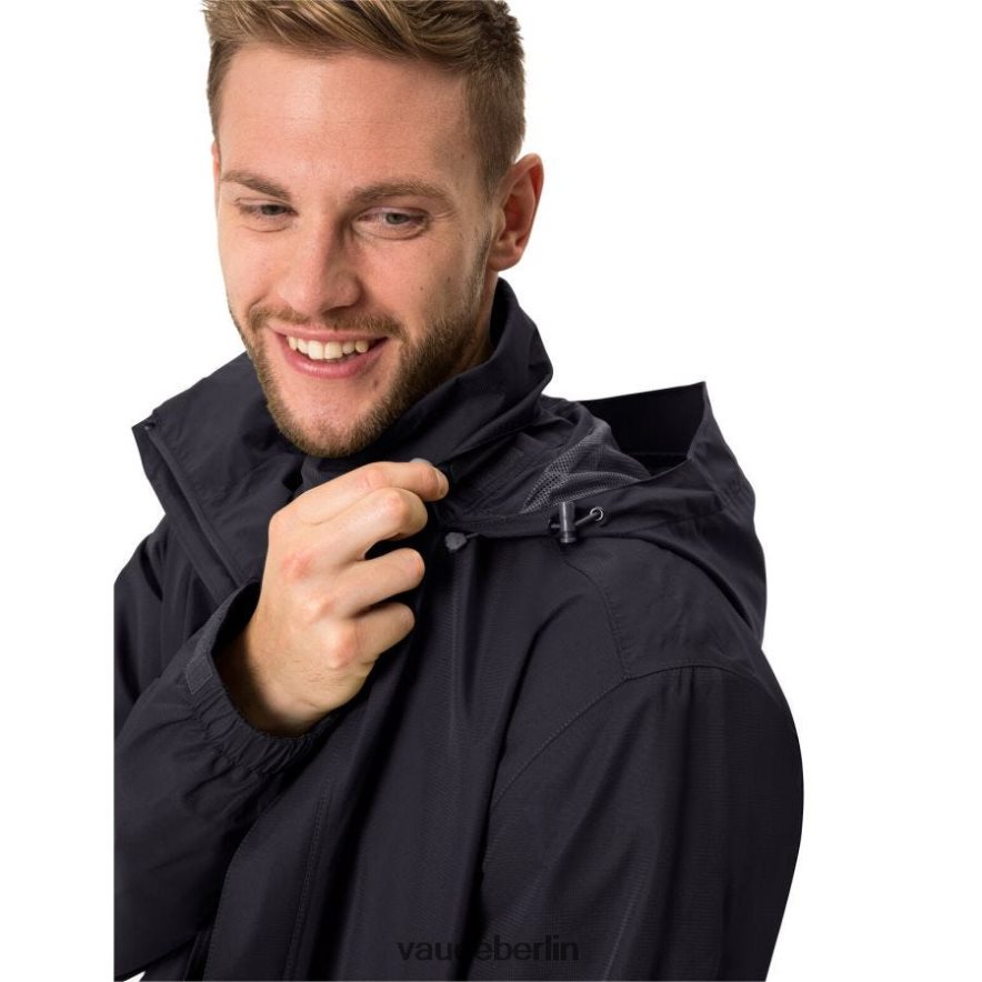 VAUDE Escape leichte Regenjacke Schwarz Kleidung HLT4481165