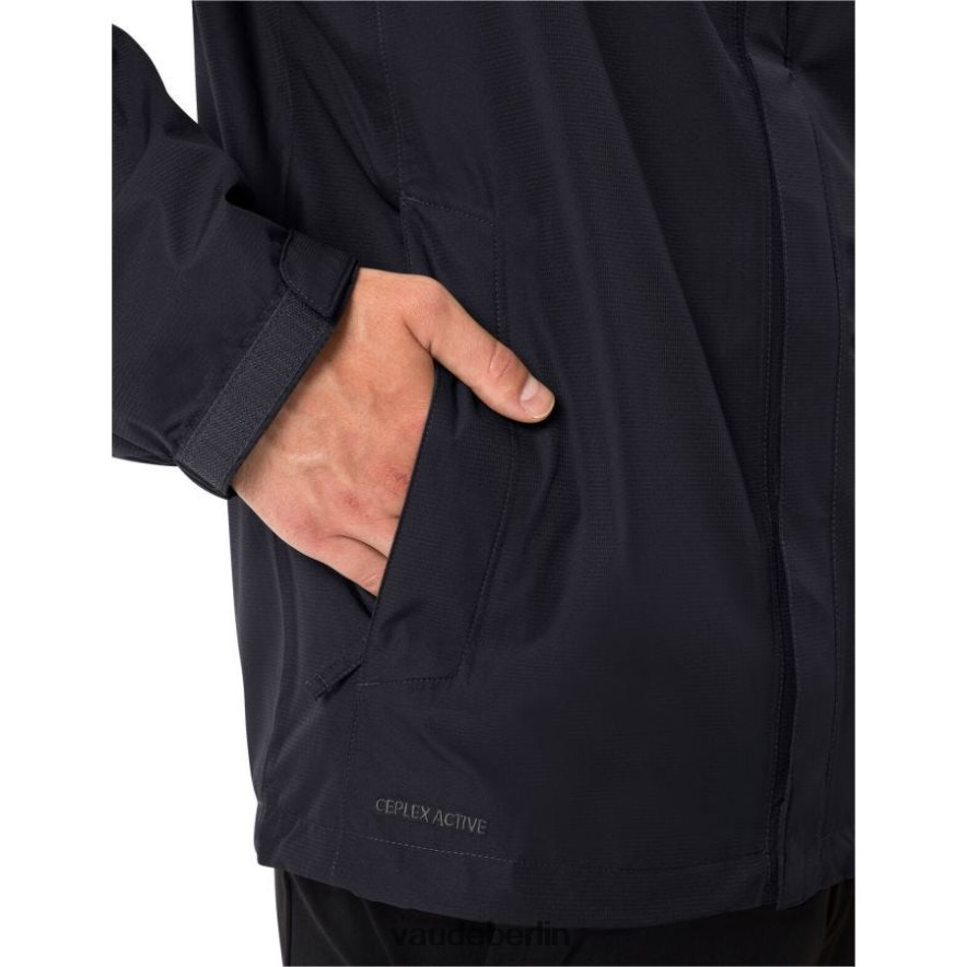 VAUDE Escape leichte Regenjacke Schwarz Kleidung HLT4481165