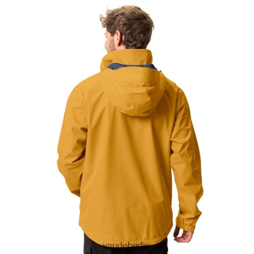 VAUDE Escape leichte Regenjacke gelb verbrannt Kleidung HLT4481166