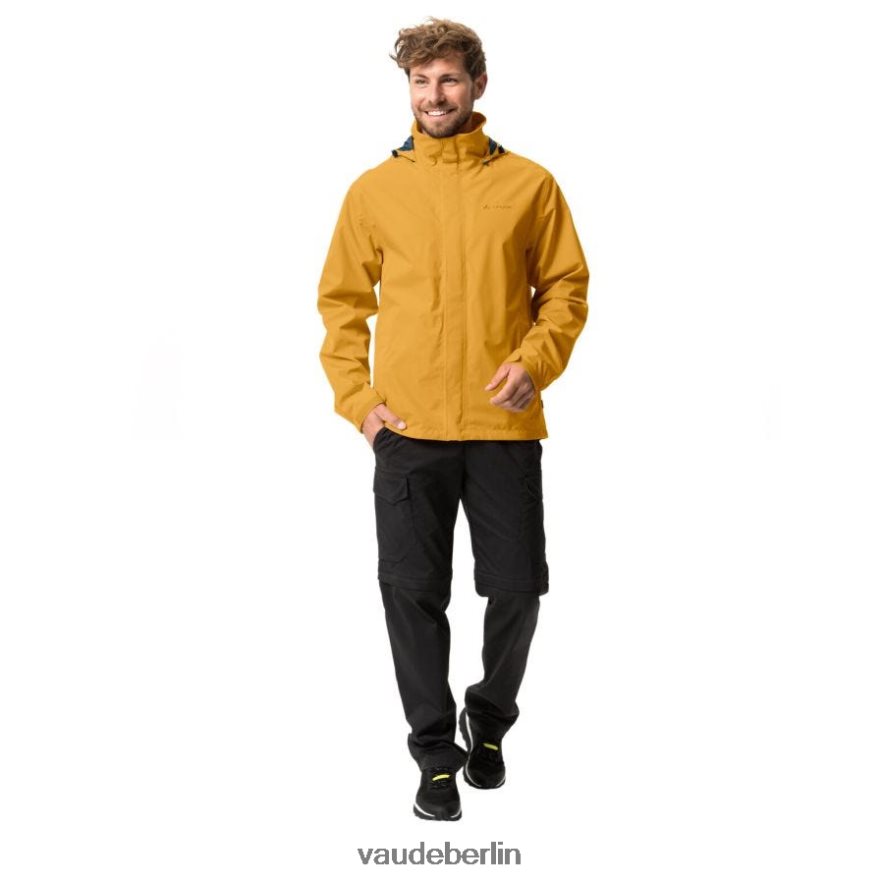 VAUDE Escape leichte Regenjacke gelb verbrannt Kleidung HLT4481166