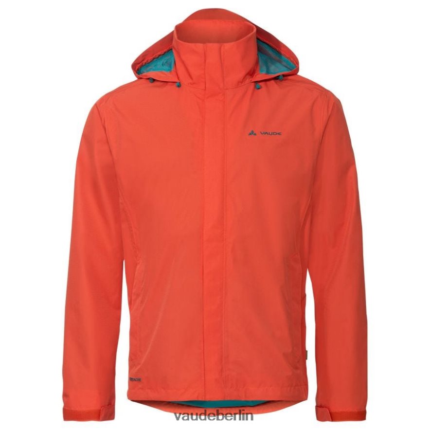 VAUDE Escape leichte Regenjacke rot verbrannt Kleidung HLT4481170
