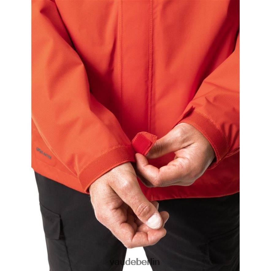 VAUDE Escape leichte Regenjacke rot verbrannt Kleidung HLT4481170