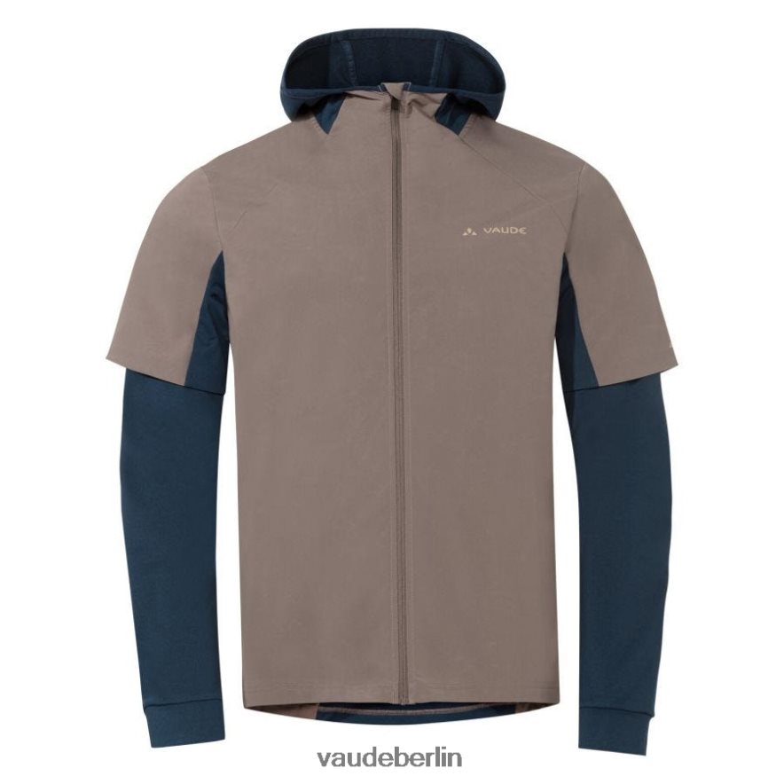 VAUDE Ganzjährige Moab-Radjacke mit Kapuze Kokosnuss Kleidung HLT4481976