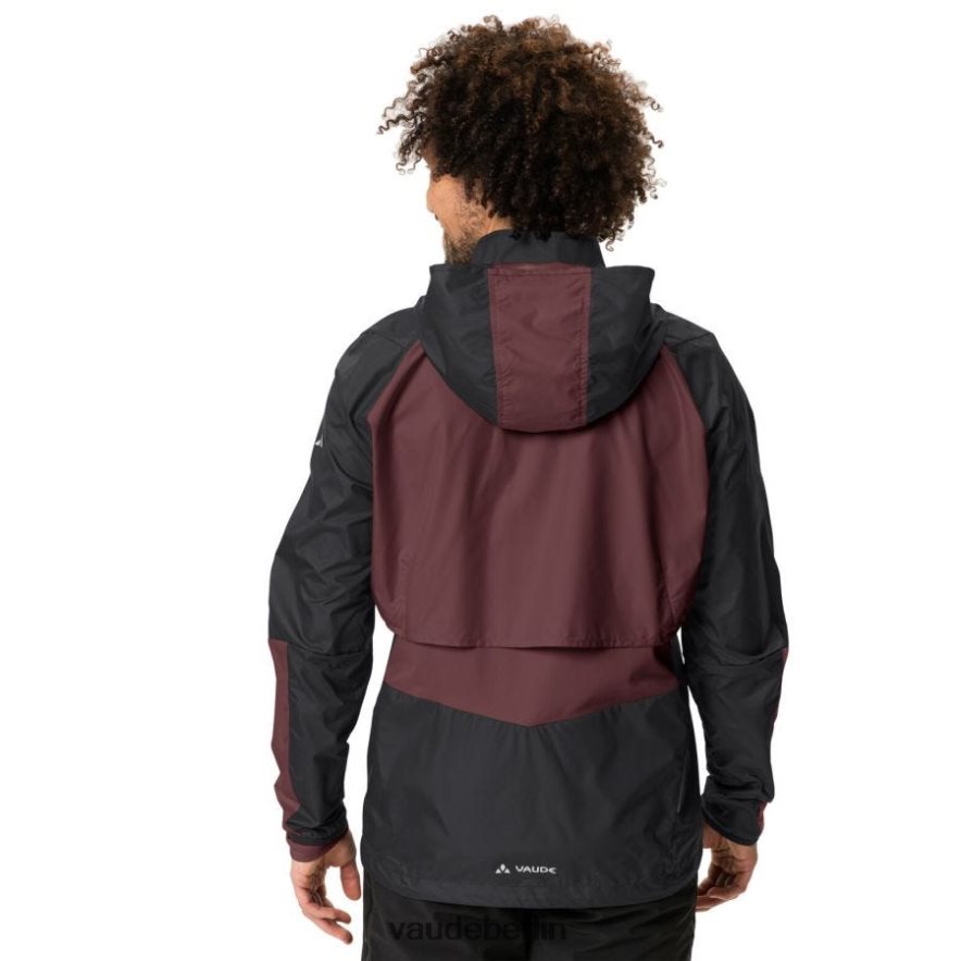 VAUDE Ganzjahres-Moab-Leichtrad-Windjacke Schwarz Kleidung HLT4481532