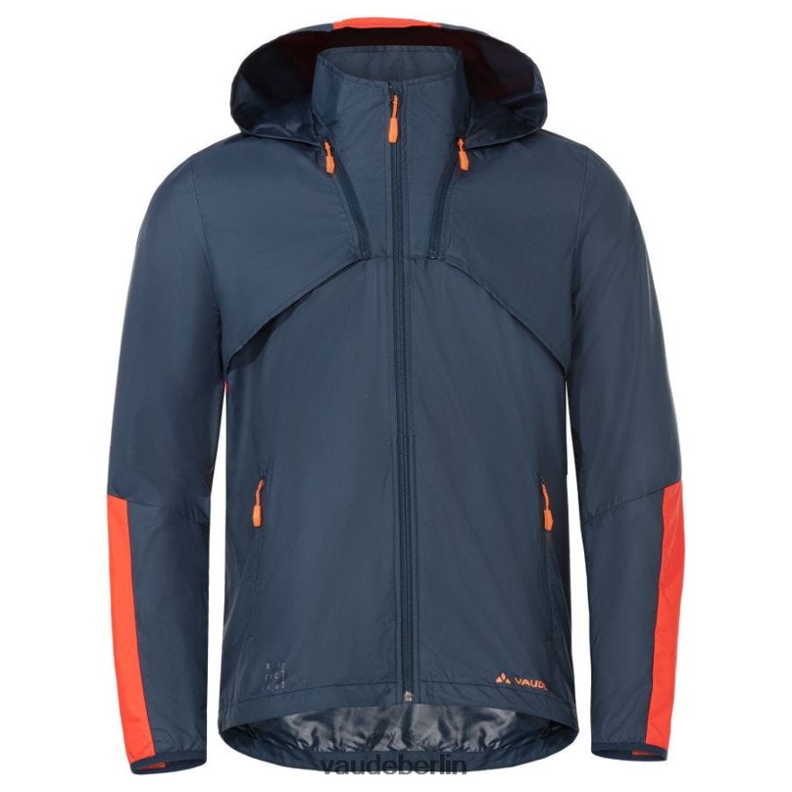 VAUDE Ganzjahres-Moab-Leichtrad-Windjacke dunkles Meer Kleidung HLT4481531