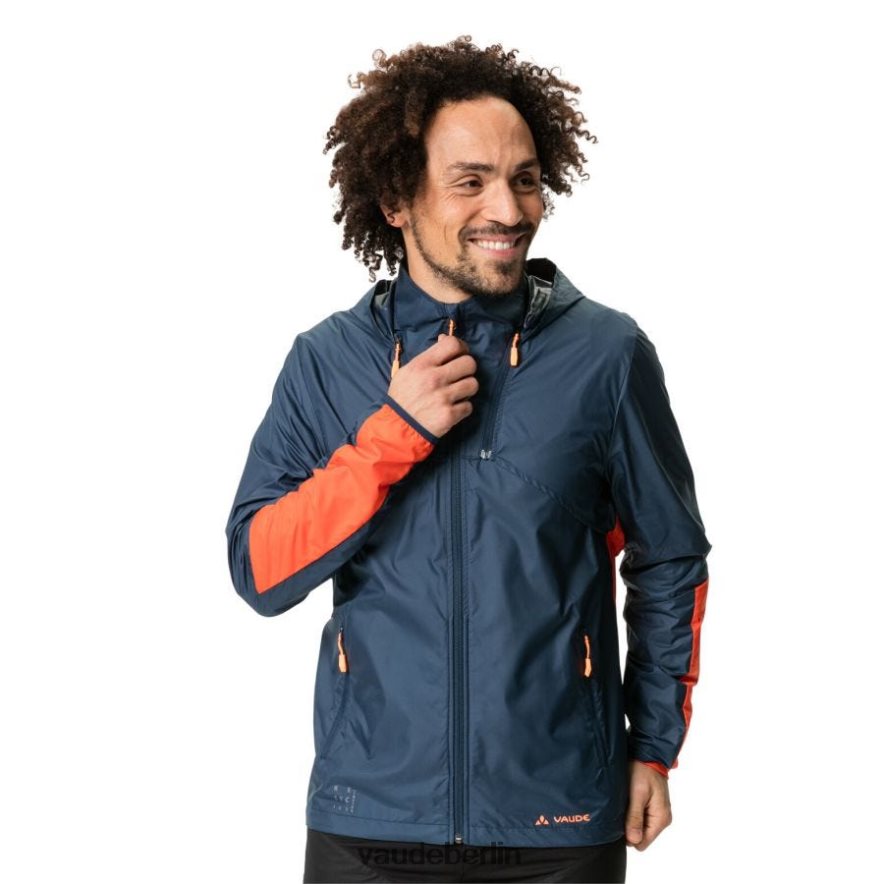 VAUDE Ganzjahres-Moab-Leichtrad-Windjacke dunkles Meer Kleidung HLT4481531