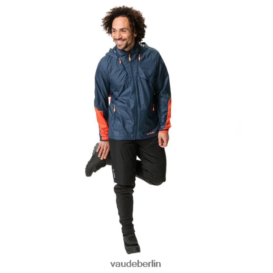 VAUDE Ganzjahres-Moab-Leichtrad-Windjacke dunkles Meer Kleidung HLT4481531