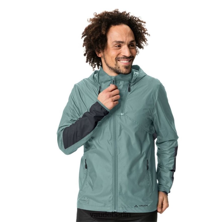 VAUDE Ganzjahres-Moab-Leichtrad-Windjacke staubiges Moos Kleidung HLT4481530